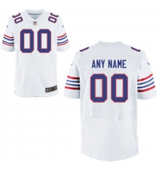 Mens Buffalo Bills Nike White Custom Alternate Elite Jersey