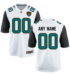 Men's Jacksonville Jaguars Nike White Custom Game Jersey