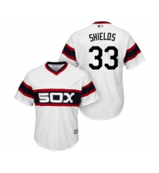 Youth Majestic Chicago White Sox #33 James Shields Replica White 2013 Alternate Home Cool Base MLB Jerseys