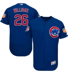 Men's Majestic Chicago Cubs #26 Billy Williams Royal Blue Alternate Flex Base Authentic Collection MLB Jersey