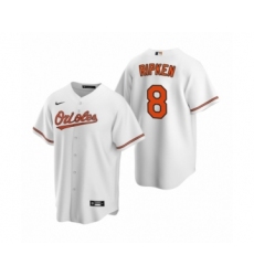 Youth Baltimore Orioles #8 Cal Ripken Jr. Nike White 2020 Replica Home Jersey