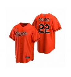 Women's Baltimore Orioles #22 Jim Palmer Nike Orange 2020 Replica Alternate Jersey