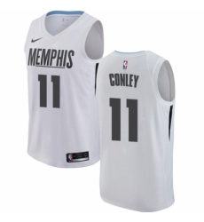 Youth Nike Memphis Grizzlies #11 Mike Conley Swingman White NBA Jersey - City Edition