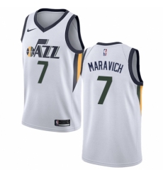 Youth Nike Utah Jazz #7 Pete Maravich Authentic NBA Jersey - Association Edition