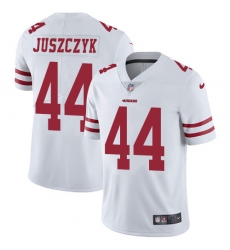 Youth Nike San Francisco 49ers #44 Kyle Juszczyk Elite White NFL Jersey