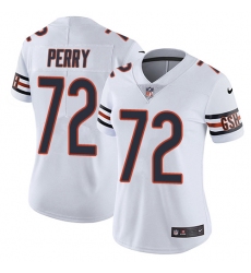 Women's Nike Chicago Bears #72 William Perry Elite White NFL Jersey