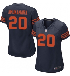 Women's Nike Chicago Bears #20 Prince Amukamara Game Navy Blue Alternate NFL Jersey