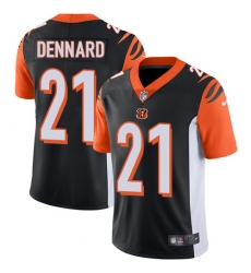 Youth Nike Cincinnati Bengals #21 Darqueze Dennard Elite Black Team Color NFL Jersey