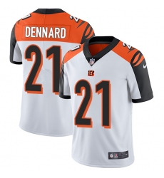 Youth Nike Cincinnati Bengals #21 Darqueze Dennard Elite White NFL Jersey