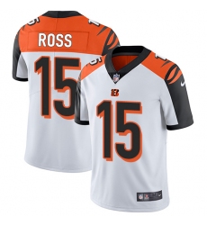 Youth Nike Cincinnati Bengals #15 John Ross Vapor Untouchable Limited White NFL Jersey