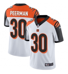 Youth Nike Cincinnati Bengals #30 Cedric Peerman Elite White NFL Jersey