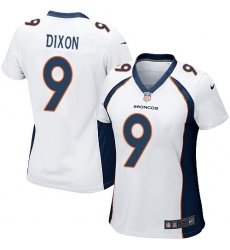 Women's Nike Denver Broncos #9 Riley Dixon Game White NFL Jersey