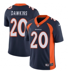 Youth Nike Denver Broncos #20 Brian Dawkins Elite Navy Blue Alternate NFL Jersey