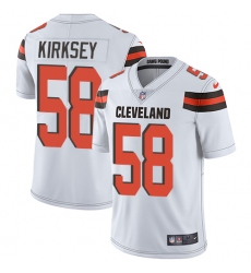 Youth Nike Cleveland Browns #58 Christian Kirksey Elite White NFL Jersey