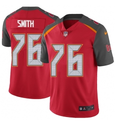 Youth Nike Tampa Bay Buccaneers #76 Donovan Smith Elite Red Team Color NFL Jersey