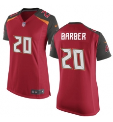 Women's Nike Tampa Bay Buccaneers #20 Ronde Barber Game Red Team Color NFL Jersey