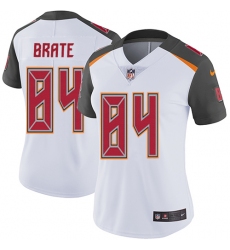 Women's Nike Tampa Bay Buccaneers #84 Cameron Brate Elite White NFL Jersey