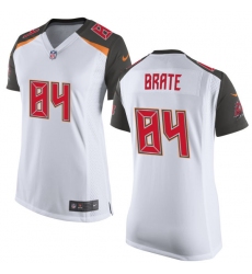 Women's Nike Tampa Bay Buccaneers #84 Cameron Brate Game White NFL Jersey