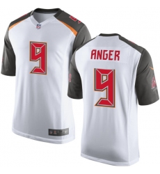 Men's Nike Tampa Bay Buccaneers #9 Bryan Anger Game White NFL Jersey