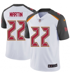 Youth Nike Tampa Bay Buccaneers #22 Doug Martin Elite White NFL Jersey