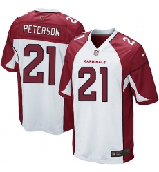 Men's Nike Arizona Cardinals #21 Patrick Peterson Game White NFL Jersey