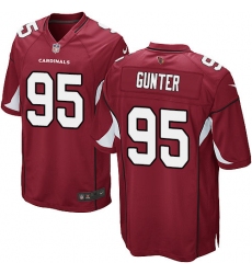 Men's Nike Arizona Cardinals #95 Rodney Gunter Game Red Team Color NFL Jersey