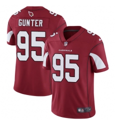 Youth Nike Arizona Cardinals #95 Rodney Gunter Elite Red Team Color NFL Jersey