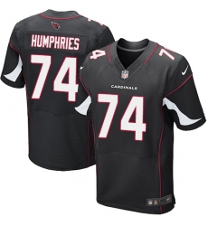 Men's Nike Arizona Cardinals #74 D.J. Humphries Elite Black Alternate NFL Jersey