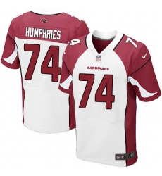 Men's Nike Arizona Cardinals #74 D.J. Humphries Elite White NFL Jersey