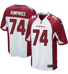 Men's Nike Arizona Cardinals #74 D.J. Humphries Game White NFL Jersey