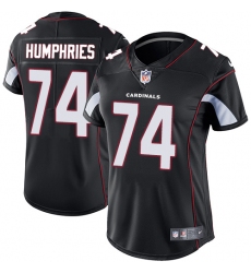 Women's Nike Arizona Cardinals #74 D.J. Humphries Elite Black Alternate NFL Jersey