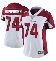 Women's Nike Arizona Cardinals #74 D.J. Humphries Elite White NFL Jersey