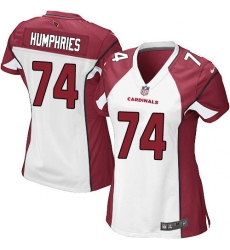 Women's Nike Arizona Cardinals #74 D.J. Humphries Game White NFL Jersey
