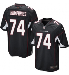 Youth Nike Arizona Cardinals #74 D.J. Humphries Game Black Alternate NFL Jersey