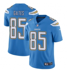 Youth Nike Los Angeles Chargers #85 Antonio Gates Electric Blue Alternate Vapor Untouchable Limited Player NFL Jersey
