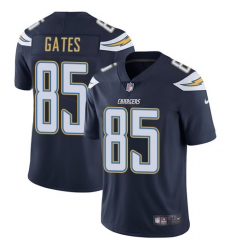 Youth Nike Los Angeles Chargers #85 Antonio Gates Navy Blue Team Color Vapor Untouchable Limited Player NFL Jersey