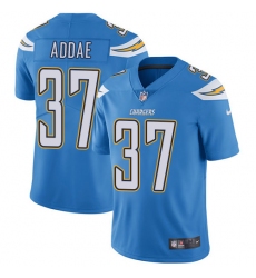 Youth Nike Los Angeles Chargers #37 Jahleel Addae Elite Electric Blue Alternate NFL Jersey