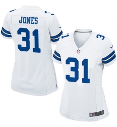 Women's Nike Dallas Cowboys #31 Byron Jones Game White NFL Jersey