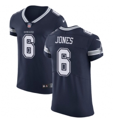 Men's Nike Dallas Cowboys #6 Chris Jones Navy Blue Team Color Vapor Untouchable Elite Player NFL Jersey