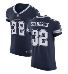 Men's Nike Dallas Cowboys #32 Orlando Scandrick Navy Blue Team Color Vapor Untouchable Elite Player NFL Jersey