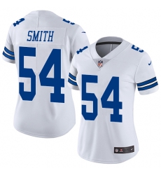 Women's Nike Dallas Cowboys #54 Jaylon Smith Elite White NFL Jersey