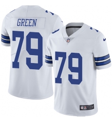 Youth Nike Dallas Cowboys #79 Chaz Green White Vapor Untouchable Limited Player NFL Jersey