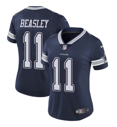 Women's Nike Dallas Cowboys #11 Cole Beasley Elite Navy Blue Team Color NFL Jersey