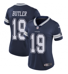 Women's Nike Dallas Cowboys #19 Brice Butler Navy Blue Team Color Vapor Untouchable Limited Player NFL Jersey