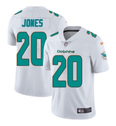 Youth Nike Miami Dolphins #20 Reshad Jones White Vapor Untouchable Limited Player NFL Jersey