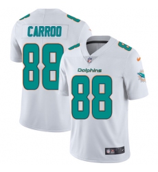 Youth Nike Miami Dolphins #88 Leonte Carroo Elite White NFL Jersey