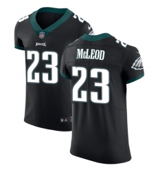 Men's Nike Philadelphia Eagles #23 Rodney McLeod Black Alternate Vapor Untouchable Elite Player NFL Jersey