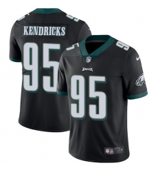 Youth Nike Philadelphia Eagles #95 Mychal Kendricks Black Alternate Vapor Untouchable Limited Player NFL Jersey