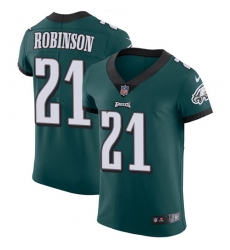 Men's Nike Philadelphia Eagles #21 Patrick Robinson Midnight Green Team Color Vapor Untouchable Elite Player NFL Jersey