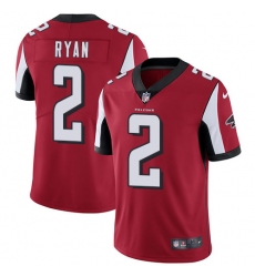 Youth Nike Atlanta Falcons #2 Matt Ryan Elite Red Team Color NFL Jersey